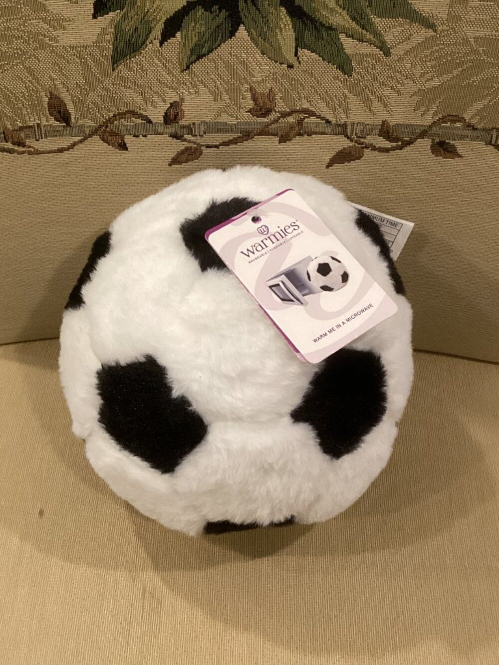 NWT Warmies Plush "Soccer Ball"
